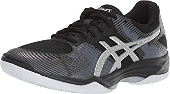 【中古】【インポート品・未当てはめる】ASICS レディース Gel-Tactic 2 排球シューズ%ｶﾝﾏ% 黒いこと/しろがね色%ｶﾝﾏ% 7