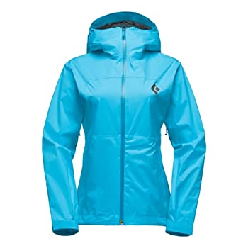 【中古】【インポート品・未当てはめる】Black Diamond Equipment レディース StormLine 伸ばすこと レインシェル 綿津見 XS