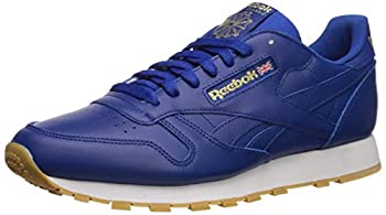 【中古】【インポート品・未当て嵌める】Reebok メンズ CL LTHR GUM 色つや: パープル