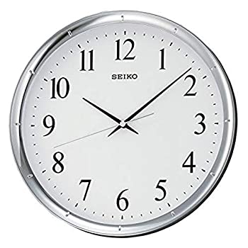 【中古】【輸入品・未使用】SEIKO 12インチ 超モダン シルバートーン 壁掛け時計
