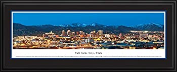 【中古】【輸入品・未使用】Salt Lake City、ユタ州???Blakewayパノラマ額なしSkyline posters-p SLC2D