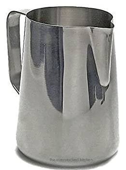 【中古】【輸入品・未使用】33 oz. Espresso Coffee Milk Frothing Pitcher%ｶﾝﾏ% Stainless Steel (18/10 Gauge) - Set of 12 by Update International｜スカイマーケットプラス