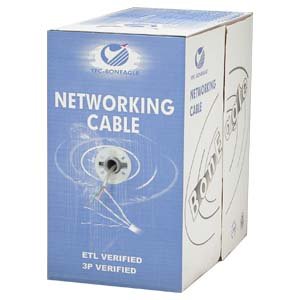 【中古】【インポート品・未当てはめる】Arrowmounts AM-Cat5e-Bulk-901OR 1000\u0027 Cat. 5E UTP Stranded Wire Ethernet ローカルエリアネットワーク Network Cable 24AWG Orange 糎