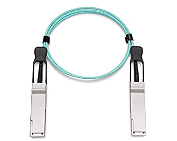 【中古】【インポート品・未当て嵌める】Meraki Compatible MA-QSFP-AOC5M QSFP+ to QSFP+ 5m Active Optical Cable