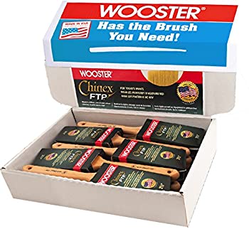 【中古】【輸入品・未使用】ウースターブラシ4410???2?1?/ 2?Chinex FTP角度サッシペイントブラシ、15個パック|スカイマーケットプラス