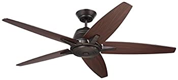 【中古】【インポート品・未当て嵌める】Emerson cf500orb、Euclid Oil Rubbed Bronze 56?%ﾀﾞﾌﾞﾙｸｫｰﾃ%アウトドア上昇限度気違いwithリモート インテリア・寝具・収納-その他