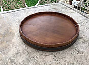 【中古】【輸入品・未使用】ワインバレル 特大 Lazy Susan