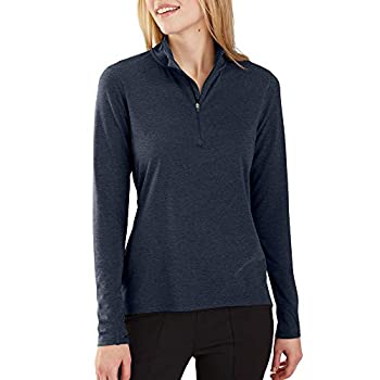 【中古】【輸入品・未使用】Carhartt レディース Force Delmont クォータージップシャツ US サイズ: X-Small カラー: ブルー