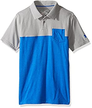 【中古】【輸入品・未使用】Under Armour Boys ' ChargedコットンBlocked Polo グレー
