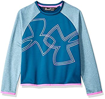 【中古】【輸入品・未使用】Under Armour ガールズ アーマーフリース クルー S ブルー