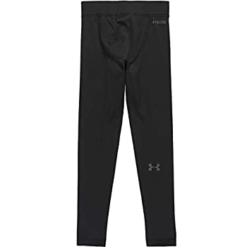 【中古】【インポート品・未当て嵌める】Under Armour お坊っちゃん用 アーマーレギンス US 大きさ: YLG 色つや: 黒いこと