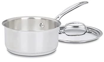 【中古】【輸入品・未使用】Cuisinart (クイジナート) Chef's Classic 蓋付きソースパン 1.4? 719-16 [並行輸入品]