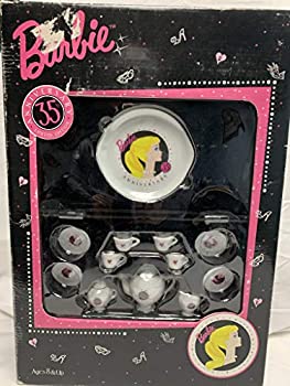【中古】【輸入品・未使用】バービー 35th アニバーサリー ミニチュア ティーセット