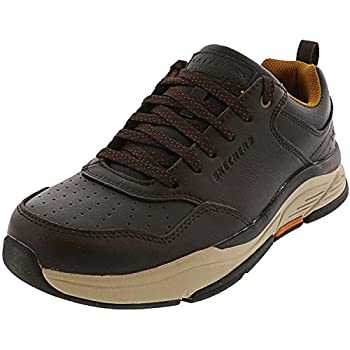 【中古】【インポート品・未当て嵌める】Skechers Men\u0026#39;s Benago-treno Leather Perf Lace Up Oxford