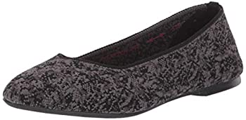 【中古】【輸入品・未使用】Skechers レディース クレオカモ ガールズ 迷彩デザイン ニットスキマー バレエフラット US サイズ: 5.5 カラー: ブラック