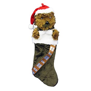 【中古】【輸入品・未使用】Kurt Adler Star Wars Chewbacca Plush Head Stocking%カンマ% 50cm|スカイマーケットプラス