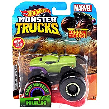 【中古】【輸入品・未使用】MATTEL HotWheels 1:64SCALE 「MONSTER TRUCKS」 %ダブルクォーテ%HULK%ダブルクォーテ% マテル ホットウィール 1:64スケール 「モンスタートラック」|スカイマーケットプラス