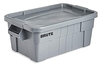 【中古】【輸入品・未使用】ラバーメイド(Rubbermaid) BRUTE トート ボックス(S)グレー FG9S3000GRAY｜スカイマーケットプラス