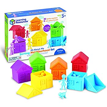 【中古】【輸入品・未使用】Learning Resources All About Me 近所を分類 細かい運動と仕分けスキル 想像力豊かな遊び 6ピース｜スカイマーケットプラス
