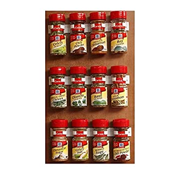 【中古】【輸入品・未使用】Bellemain Spice Gripper Clip Strips for Plastic Jars - Set of 3%ｶﾝﾏ% Holds 12 Jars by Bellemain