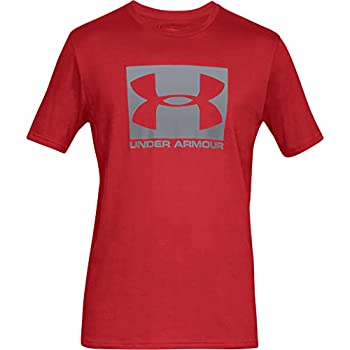 【中古】【輸入品・未使用】[アンダーアーマー] ボックススポーツスタイル ショートスリーブ(ライフスタイル/Tシャツ) 1329581 メンズ RED/STL 日本 XXL (日本サイズ3L相当)｜スカイマーケットプラス