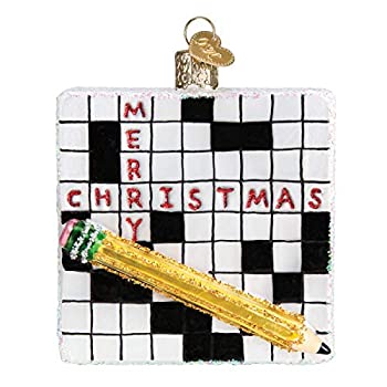 【中古】【輸入品・未使用】Old World Christmas クロスワードパズル