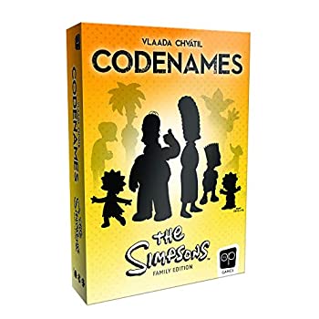 【中古】【輸入品・未使用】Codenames ザ・シンプソンズエディション | お気に入りのシンプソンズシーズンのアートワーク | 公式ライセンス シンプソンズゲーム | Codenames