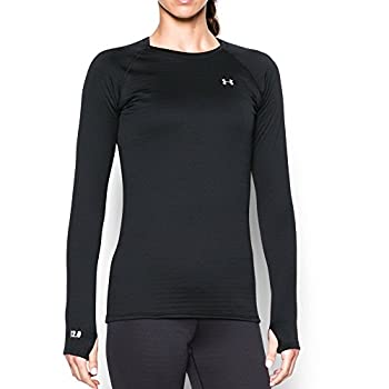 【中古】【輸入品・未使用】Under Armour Men's Base 2.0 Crew%ｶﾝﾏ% Black (001)/Glacier Gray%ｶﾝﾏ% Large