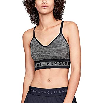 【中古】【輸入品・未使用】Under Armour Women's Seamless Longline Heather%ｶﾝﾏ% Charcoal Medium Heat (019)/Black%ｶﾝﾏ% X-Small