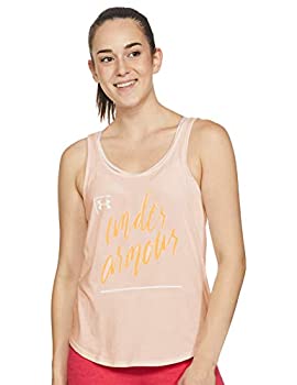 【中古】【輸入品・未使用】Under Armour Women's Graphic Script X-Back Tank Top%ｶﾝﾏ% Orange Dream//White%ｶﾝﾏ% Small 26,771円