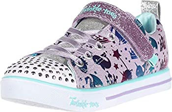 【中古】【インポート品・未当て嵌める】Skechers キッズ ガールズ トゥインクルトゥーズ - スパークルライト 314052L (小さなお子さん/大きなお子さん) US 大いさ: 5 Toddler 色合い: ブル その他-靴