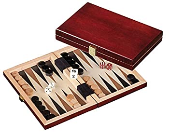 【中古】【輸入品・未使用】Philos フィロス 携帯用バックギャモン 19.5cm