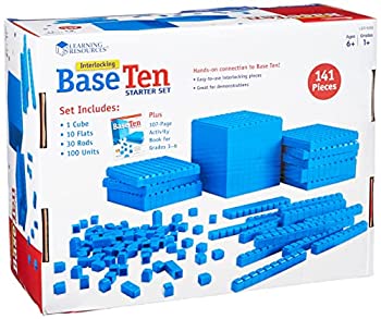 【中古】【輸入品・未使用】Learning Resources Interlocking Base Ten (starter Set)