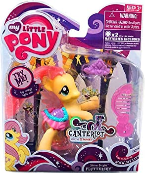 【中古】【輸入品・未使用】My Little Pony Canterlot Exclusive Basic Figure Shine Bright Pinkie Pie Necklace Lights Up!