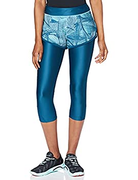 【中古】【輸入品・未使用】(アンダーアーマー)UNDER ARMOUR アーマーフライファストプリントシャプリ(ランニング/ベースレイヤーレギングス/七分丈/WOMEN)[1309195] TMT/TT