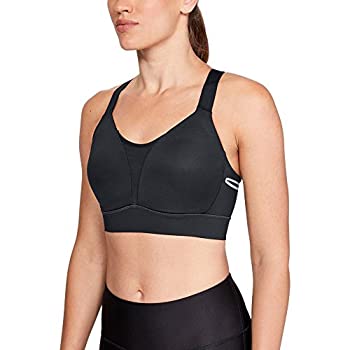 【中古】【輸入品・未使用】Under Armour Women's Breathelux High Sports Bra%ｶﾝﾏ% Black (001)/Reflective%ｶﾝﾏ% 34A