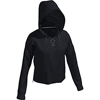 【中古】【輸入品・未使用】Under Armour Women's Cross Town Hoody (Large%ｶﾝﾏ% Black Fade Heather)