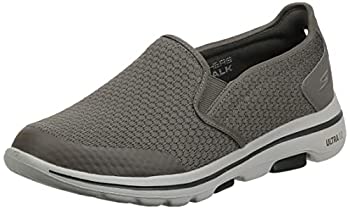 【中古】【輸入品・未使用】Skechers Men's Gowalk 5 Apprize-Double Gore Slip on Performance Walking Shoe%ｶﾝﾏ% Khaki%ｶﾝﾏ% 12.5 M US