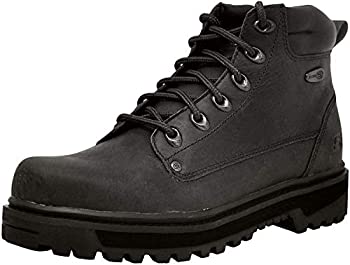 【中古】【輸入品・未使用】Skechers Men'sパイロットユーティリティブーツ、ブラック、9.5 M