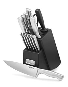 【中古】【輸入品・未使用】Cuisinart C77SS-15PK 15ピース ステンレススチール 中空ハンドルブロックセット