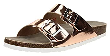 【中古】【輸入品・未使用】Skechers レディース 低反発素材 ダブルストラップサンダル US サイズ: 10