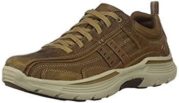【中古】【輸入品・未使用】Skechers Men's EXPENDED-MANDEN Leather LACE UP Oxford
