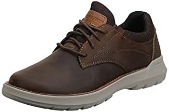【中古】【インポート品・未当て嵌める】Skechers Men\u0026#39;s Doveno-Vander Leather Lace Up Oxford