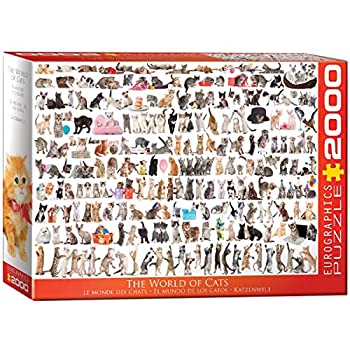 【中古】【輸入品・未使用】2000ピース ジグソーパズル 猫の世界｜スカイマーケットプラス