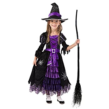 【中古】【輸入品・未使用】Spooktacular Creations おとぎ話 魔女 かわいい魔女コスチューム デラックス セット 女の子用 XL 12-14 B075BM86X6｜スカイマーケットプラス 18,513円