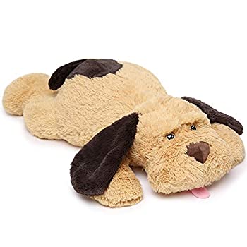 【中古】【輸入品・未使用】(80cm ) - MaoGoLan Giant Stuffed Puppy Dog Big Plush Extra Large Stuffed Animals Soft Plush Dog Pillow Big Plush Toy for Girls Kids (80｜スカイマーケットプラス