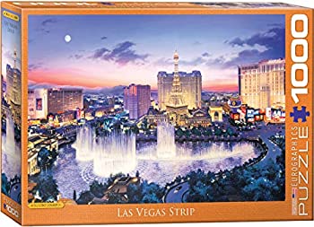 【中古】【輸入品・未使用】EuroGraphics 6000-5491 ラスベガスストリップ ユージン・ラッシュピン 1000ピースパズル|スカイマーケットプラス