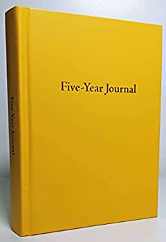 【中古】【インポート品・未当て嵌める】ハードカバー5年逐次刊行物 | 最も使い分かりやすい5年逐次刊行物 | 早いところ飾り気の無いに5年次のデイリージャーナルシステム | 6x8.25in 大きさ (黄色