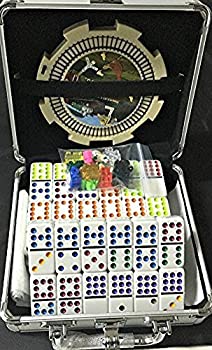 【中古】【輸入品・未使用】Double 12 Dot Dominoes in Beautiful Aluminum Case|スカイマーケットプラス