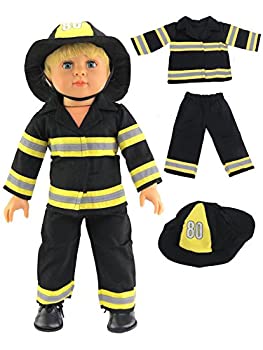 【中古】【輸入品・未使用】Fireman Outfit | Fits 18 American Girl Dolls%ｶﾝﾏ% Madame Alexander%ｶﾝﾏ% Our Generation%ｶﾝﾏ% etc. | 18 Inch Doll Clothes by American Fas 16,637円